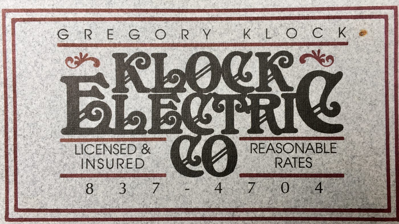 Electrical work by Klock's Electric in Austin